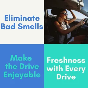 Air Jungles Car Air Freshener Vent Clip 6Pack and Air Freshener Spray 16.9 Fl Oz