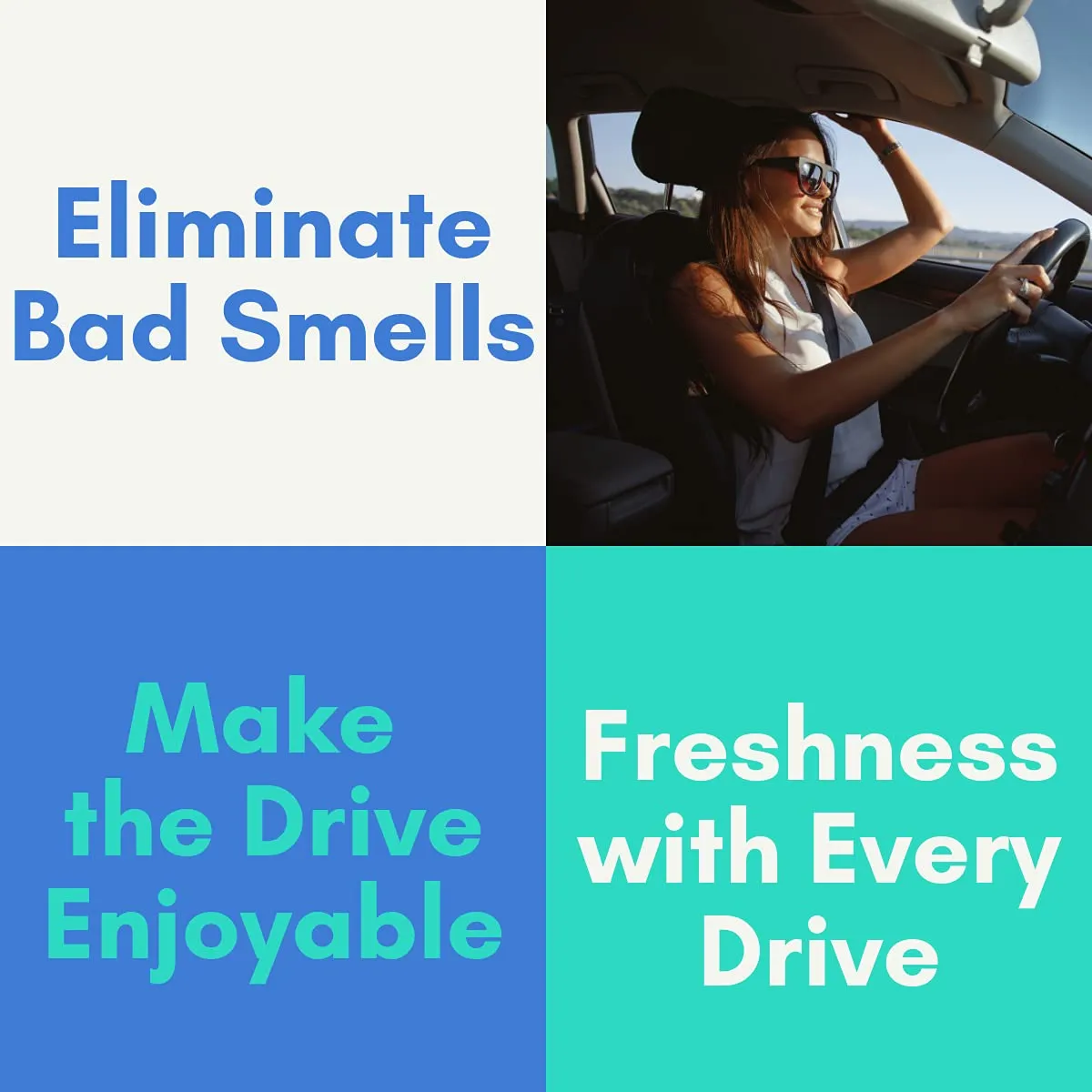 Air Jungles Car Air Freshener Vent Clip 6Pack and Air Freshener Spray 16.9 Fl Oz
