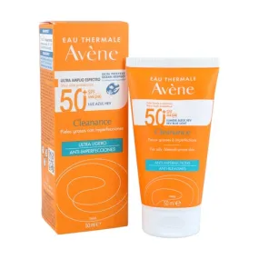 Avene Sun Care Cleanance Sunscreen Spf 50 