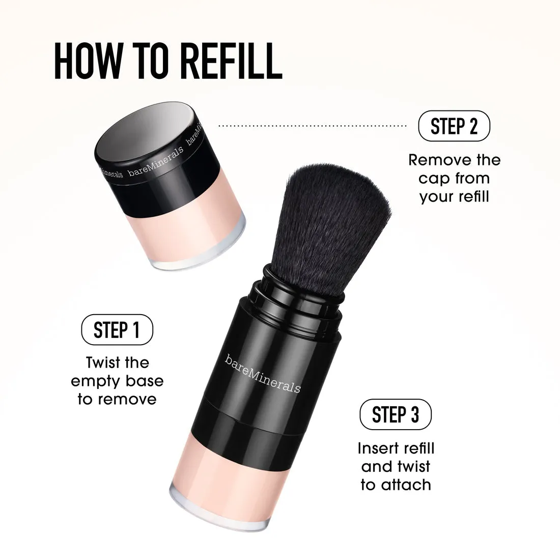 BARE MINERALS ORIGINAL MINERAL VEIL® SET   PROTECT TRANSLUCENT REFILL
