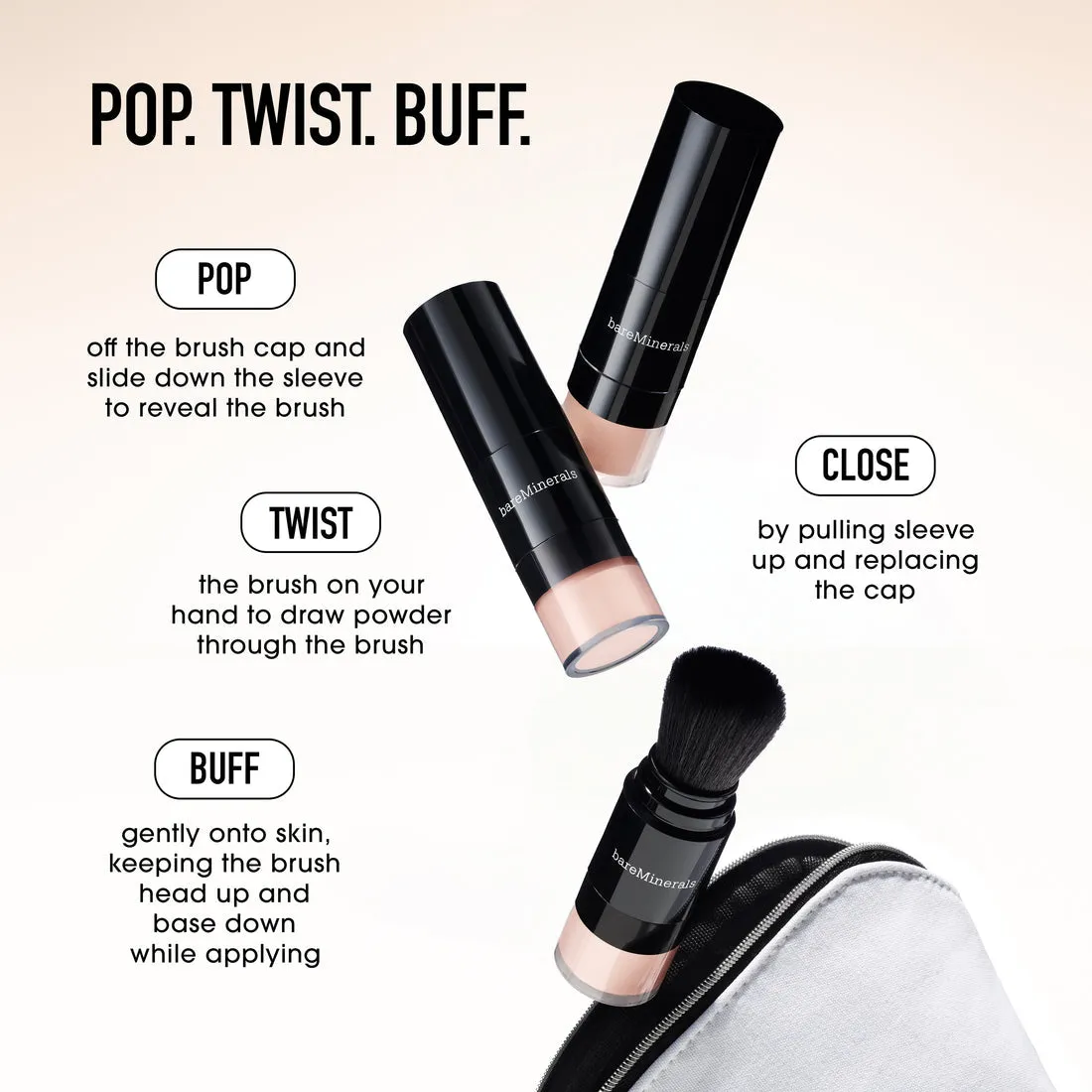 BARE MINERALS ORIGINAL MINERAL VEIL® SET   PROTECT TRANSLUCENT REFILL