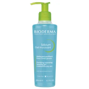 BIODERMA Sebium Gel Moussant Purifying Cleansing Foaming Gel (200 ml)