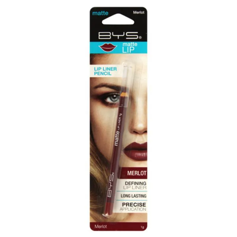 BYS Matte Merlot Blistered Lip Liner