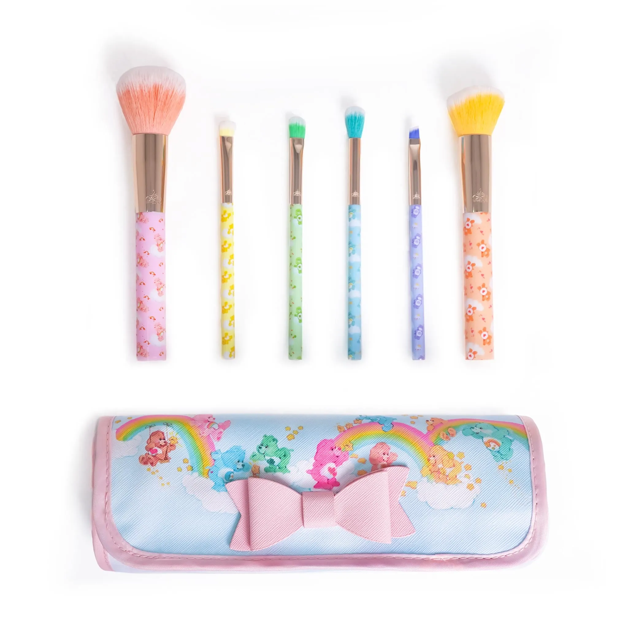 Care Bears™ Dreamland 6-PC Brush Set   Roll Up Case