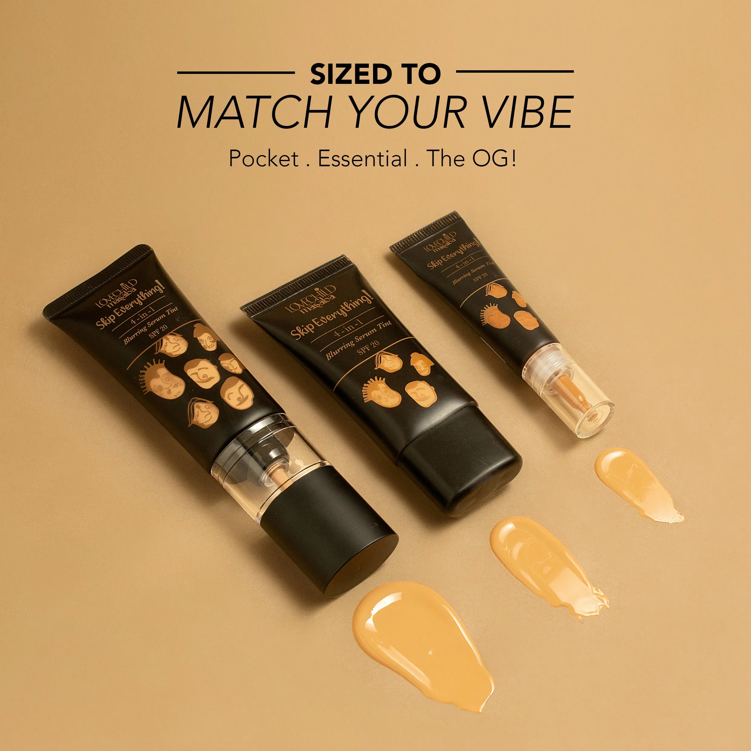 Easy Expresso- Skip Everything Blurring Pocket Serum Skin Tint (10ml)  4-in-1 Benefits