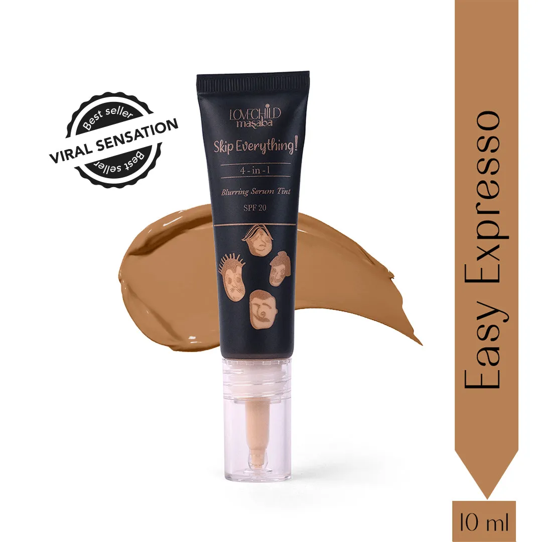 Easy Expresso- Skip Everything Blurring Pocket Serum Skin Tint (10ml)  4-in-1 Benefits