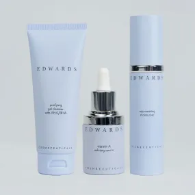 Edwards Homecare Kit Acne Peel - Gel Cleanser