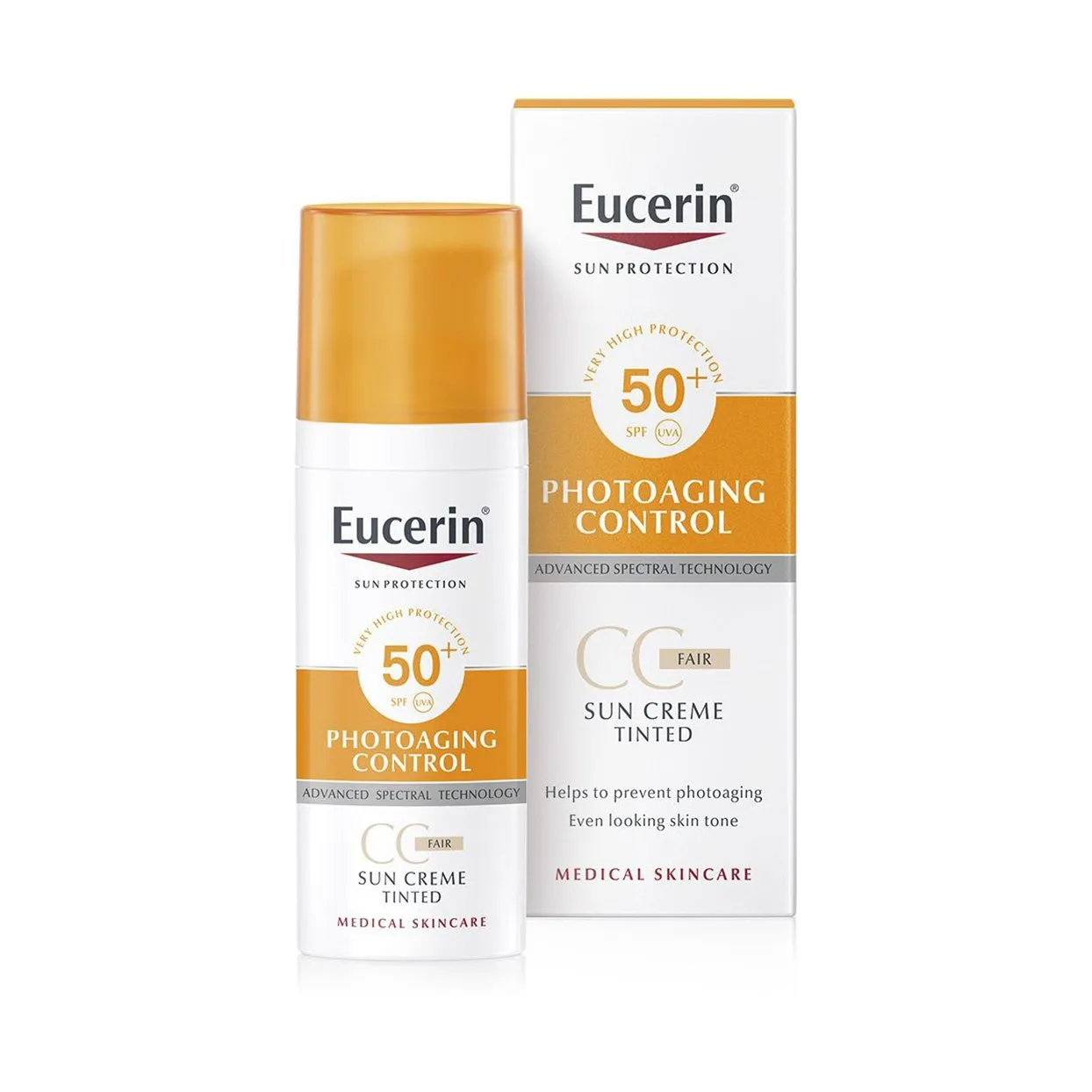 Eucerin Sun SPF50  Photoaging Control Fluid Fair Complexion 50ml