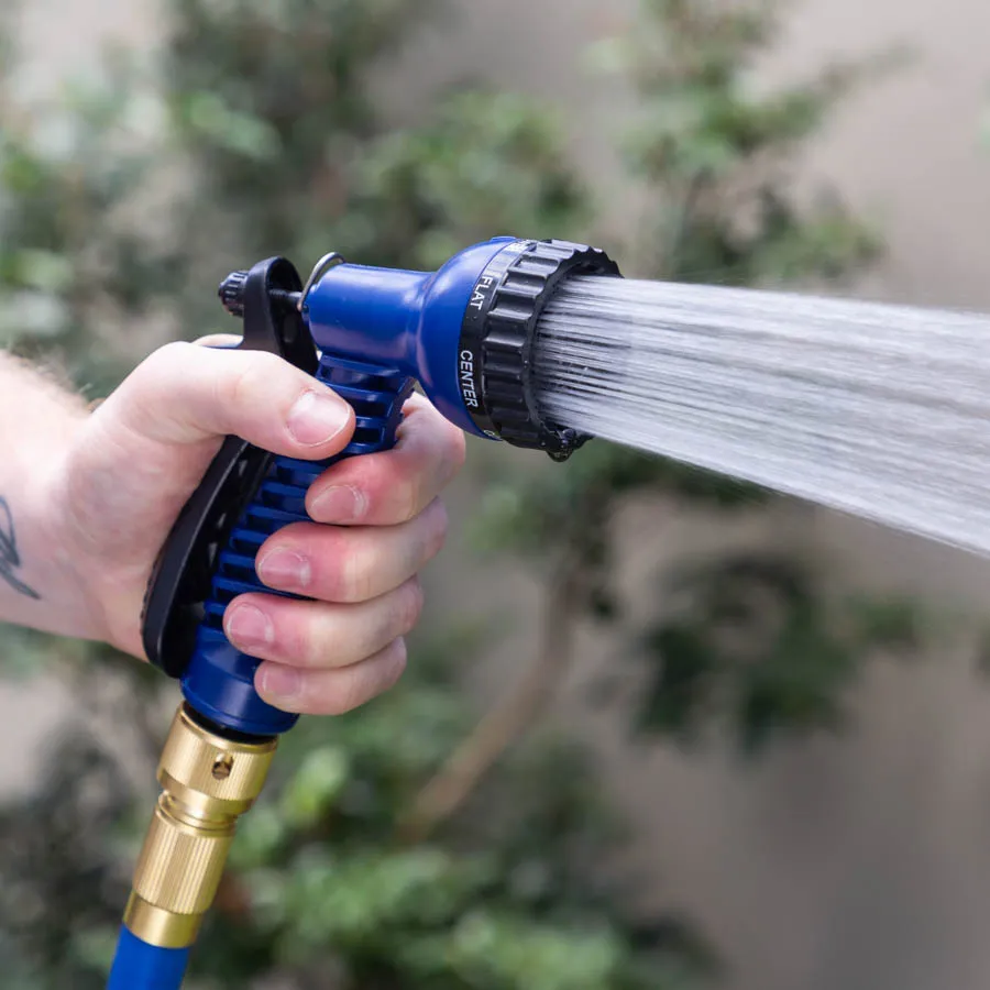 Expandable Garden Hose 7 Spray Modes and Brass Connectors