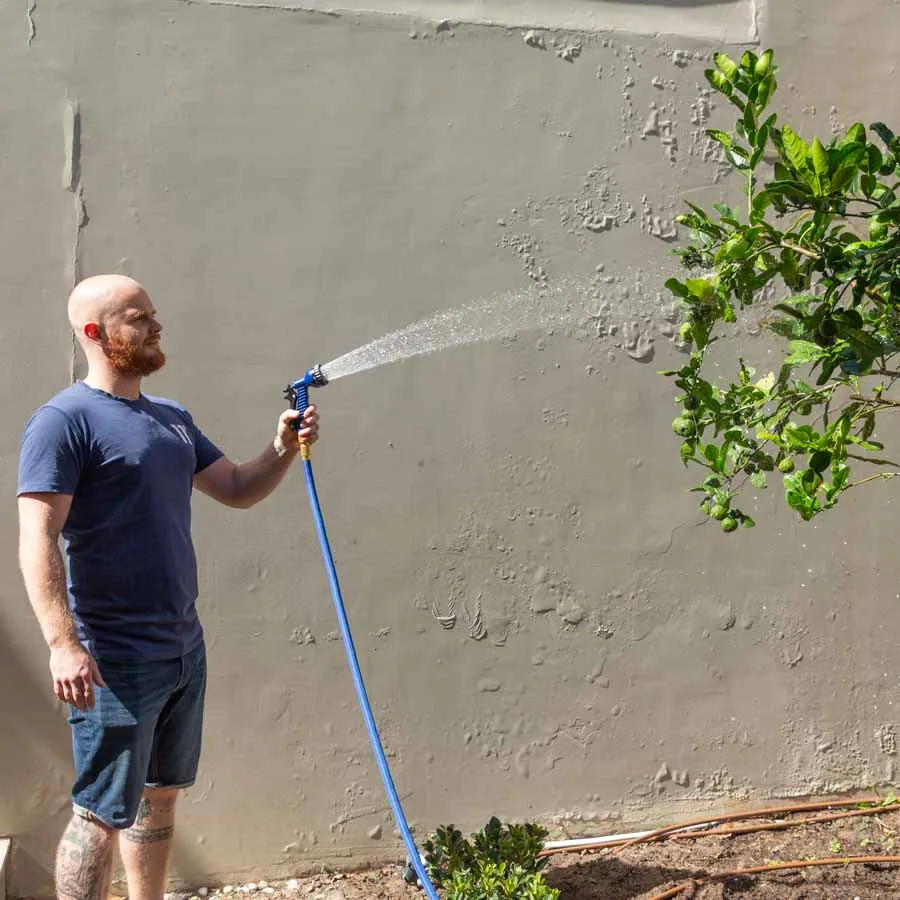 Expandable Garden Hose 7 Spray Modes and Brass Connectors