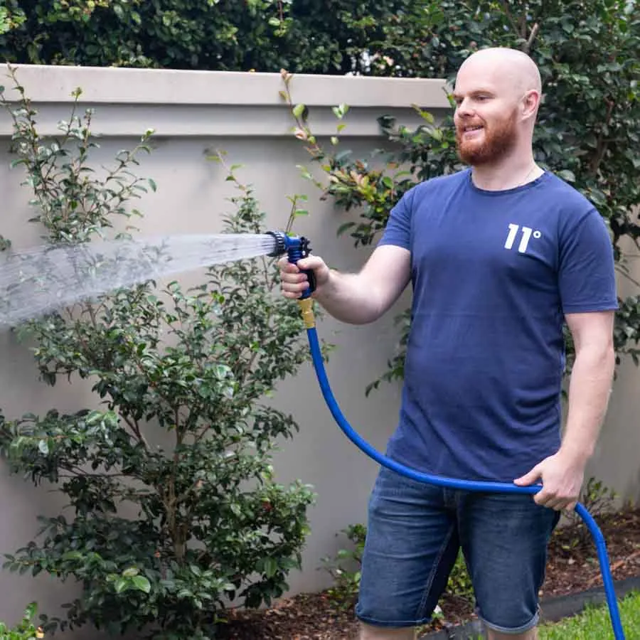 Expandable Garden Hose 7 Spray Modes and Brass Connectors