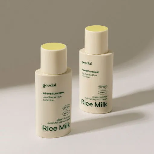 goodal Vegan Rice Milk Moisturizing Sun Cream 50ml [SPF50  PA    ]