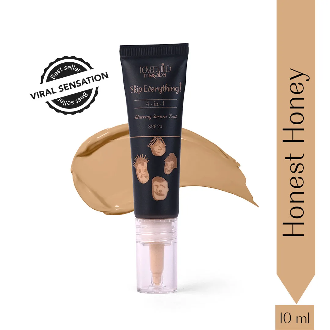 Honest Honey- Skip Everything Pocket Blurring Serum Skin Tint (10ml)  4-in-1 Benefits