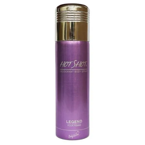 HOT SHOT DEODORANT BODY SPRAY LEGEND POUR HOMME 200ML