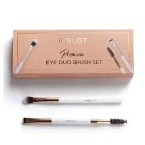 Inglot Premium Eye Duo Brush Set