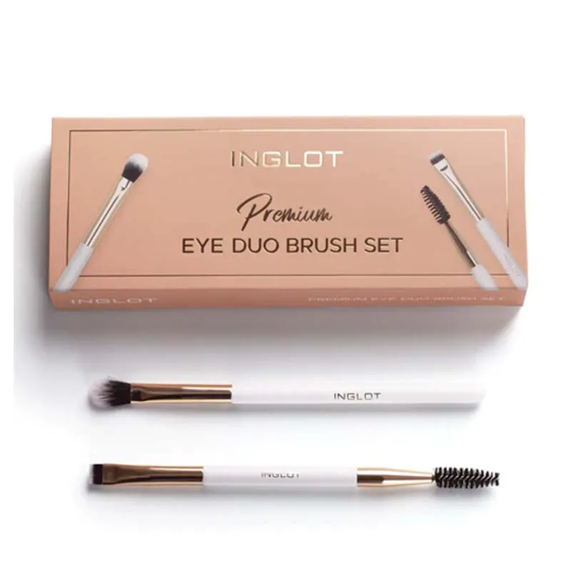 Inglot Premium Eye Duo Brush Set