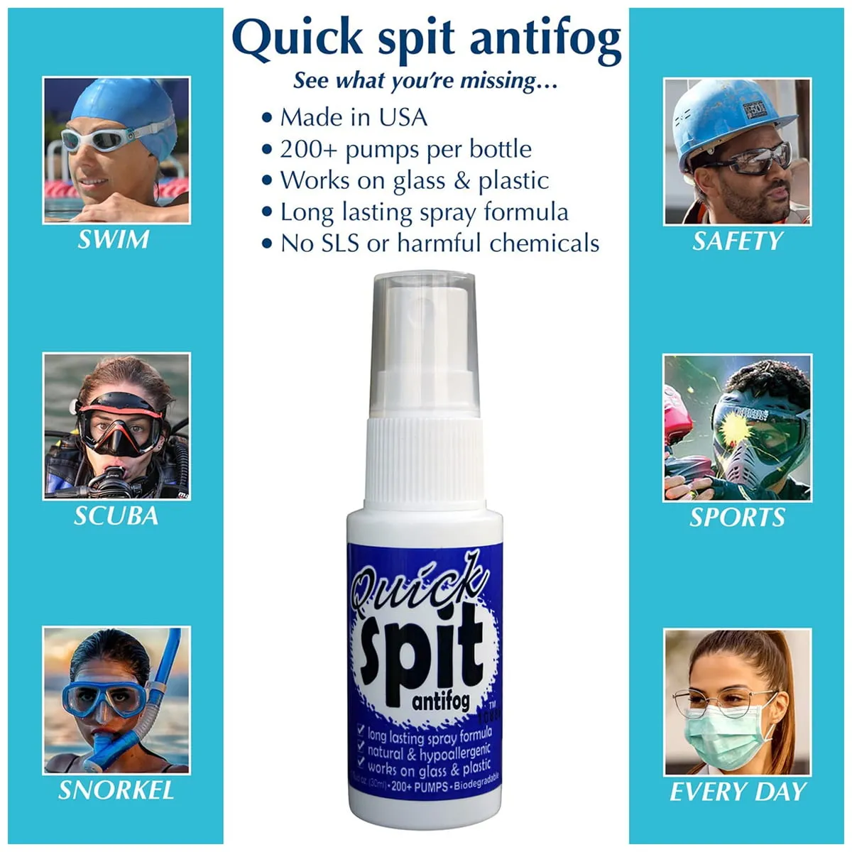 Jaws Quick Spit Anti Fog