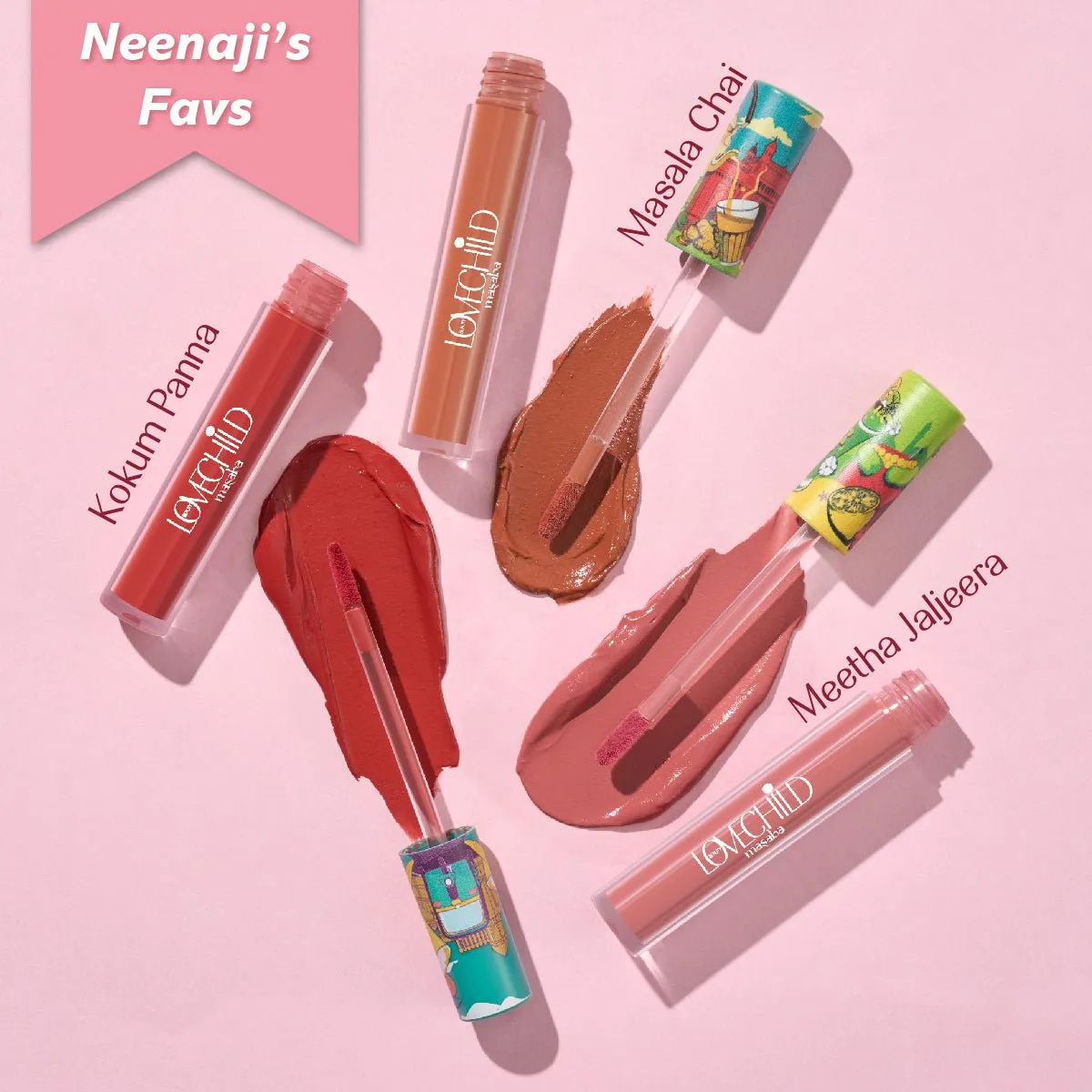 Kokum Panna- Mamma mia! Lush-Matte Lip Crème  (Red) Intense Hydration