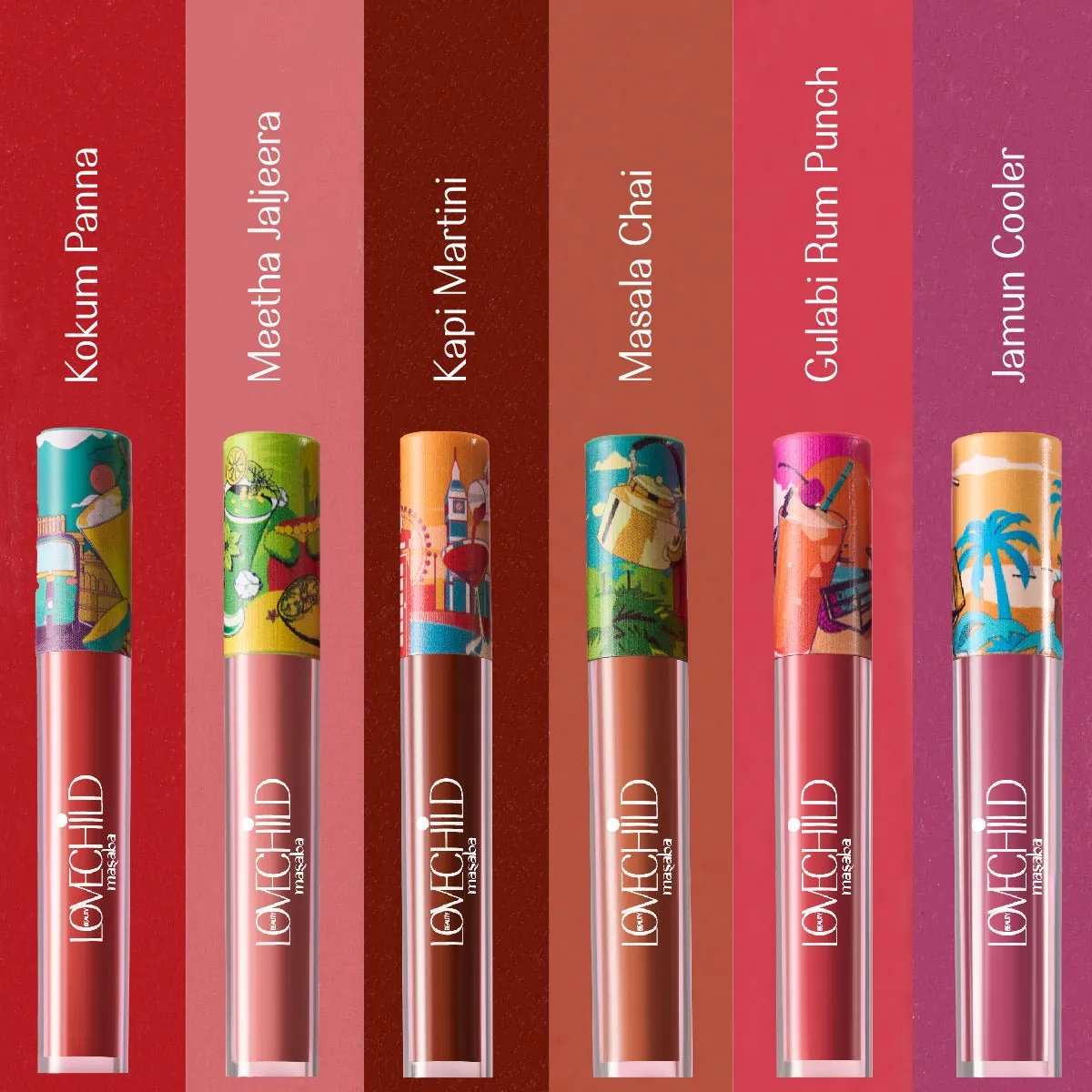 Kokum Panna- Mamma mia! Lush-Matte Lip Crème  (Red) Intense Hydration