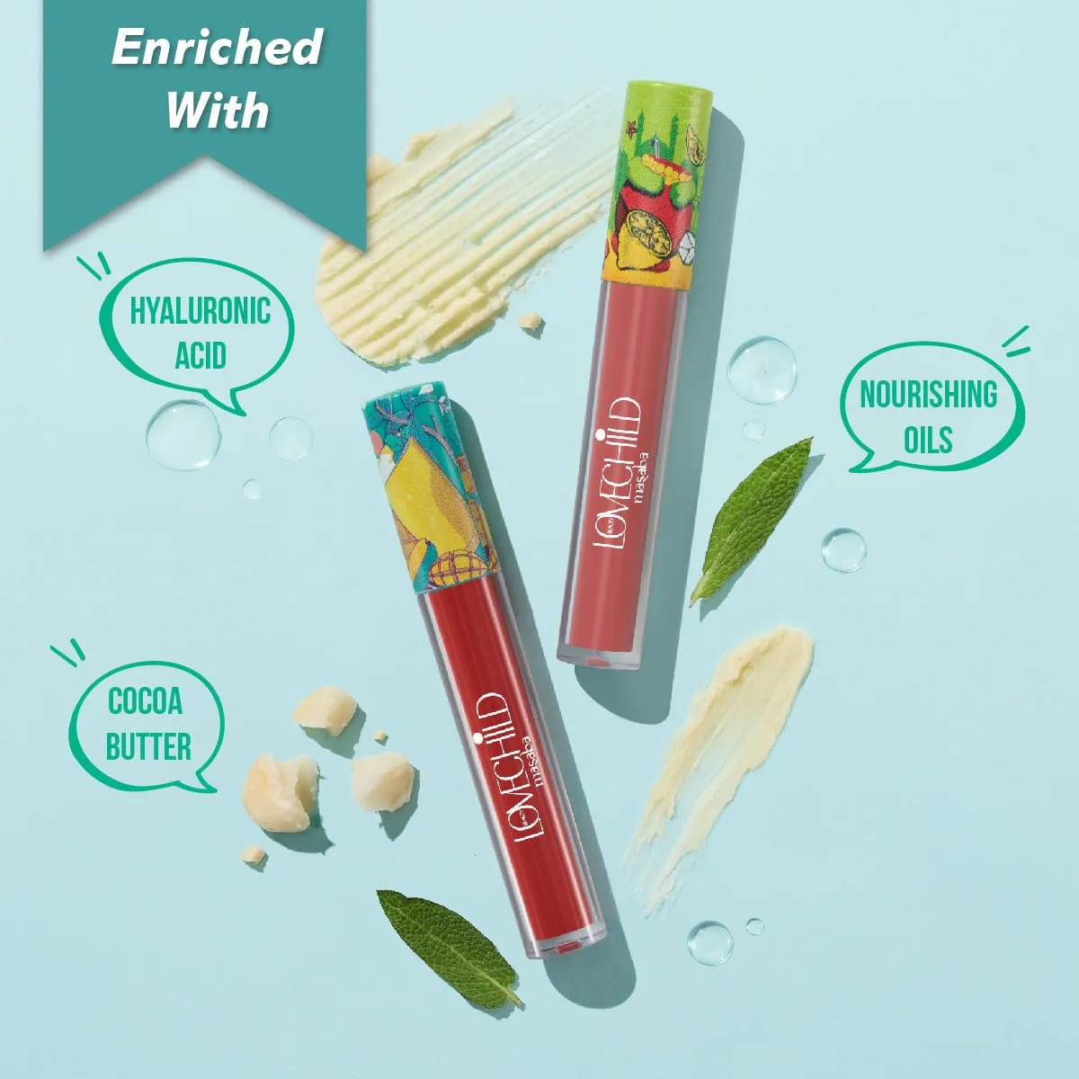 Kokum Panna- Mamma mia! Lush-Matte Lip Crème  (Red) Intense Hydration