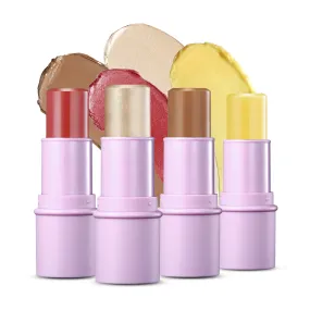 LUXAZA Multi Makeup Stick(4pcs) - Pink Set