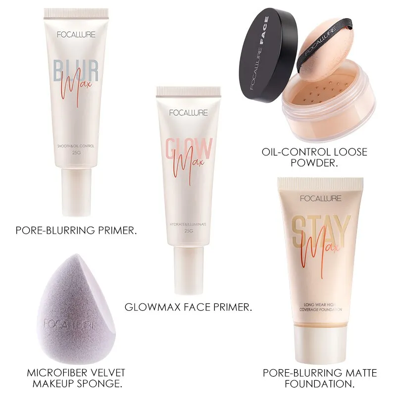 Makeup set Foundation Base Kit 5 Pcs