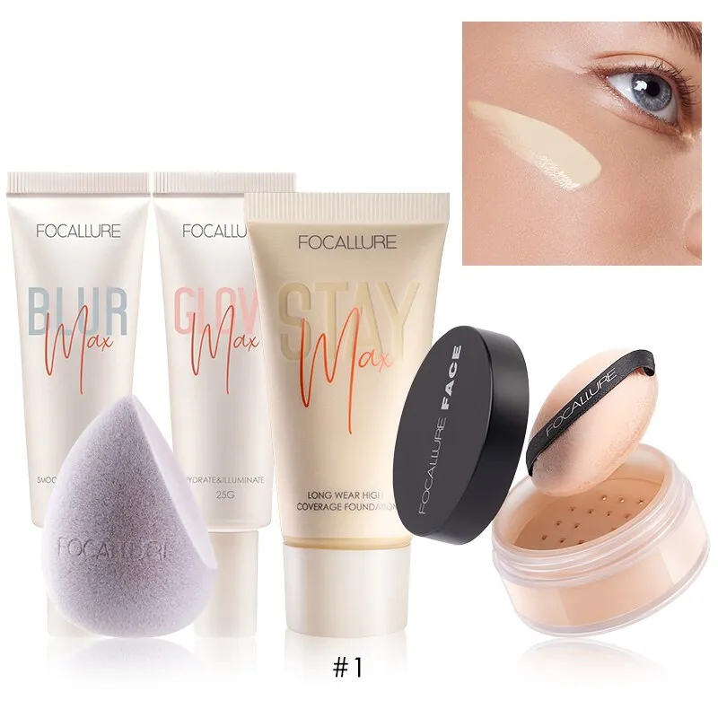 Makeup set Foundation Base Kit 5 Pcs
