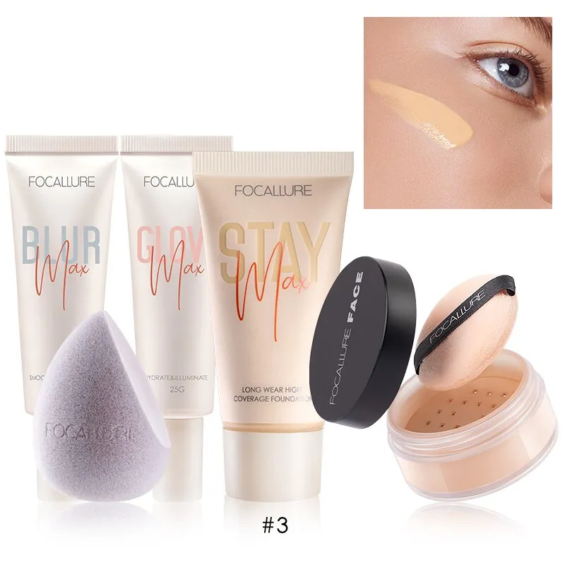 Makeup set Foundation Base Kit 5 Pcs