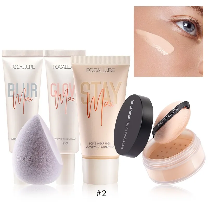 Makeup set Foundation Base Kit 5 Pcs