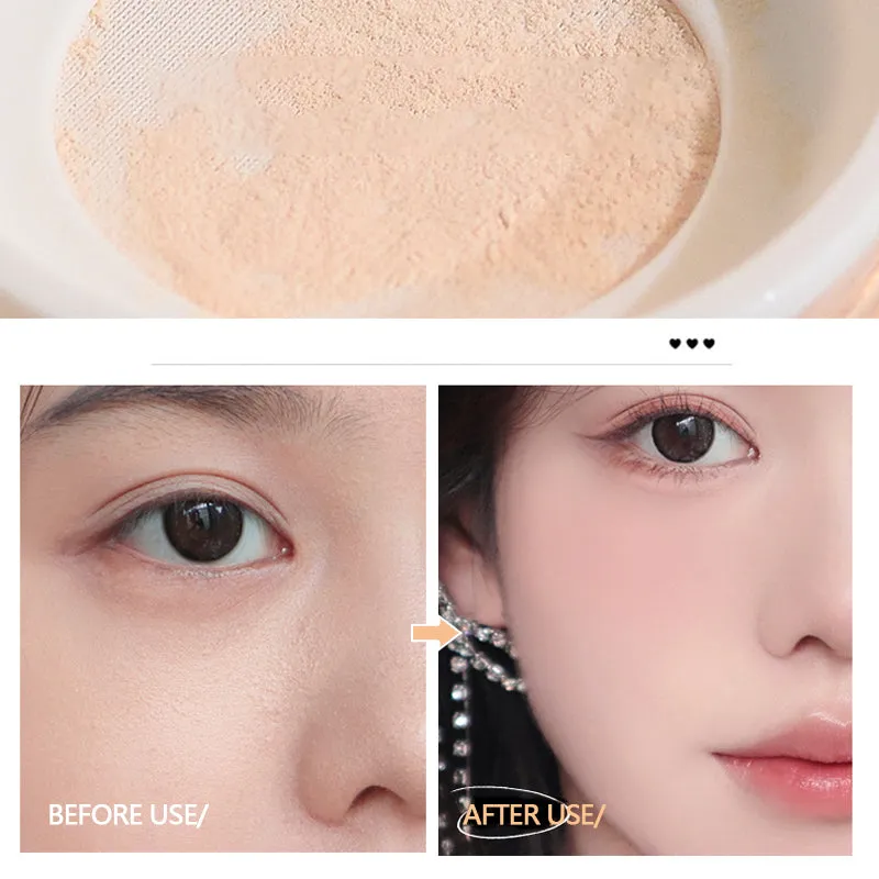 Makeup setting powder