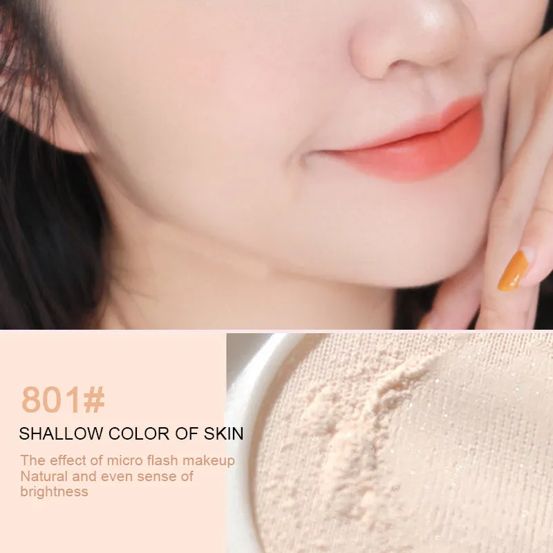 Makeup setting powder