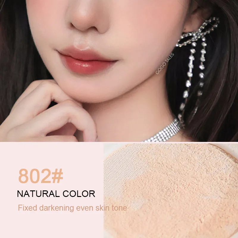 Makeup setting powder