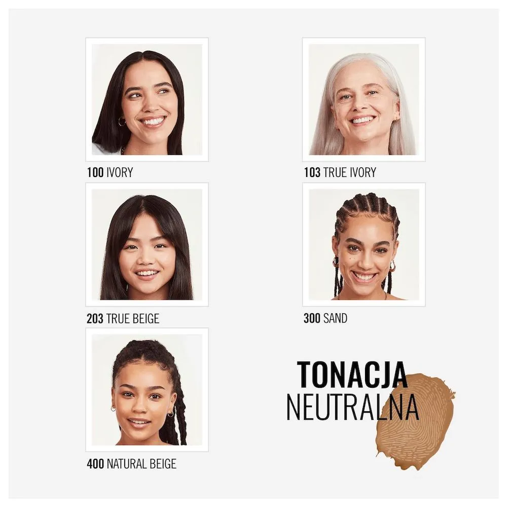 Match Perfection Foundation podkład dopasowujący się do cery 101 Classic Ivory SPF20 30ml