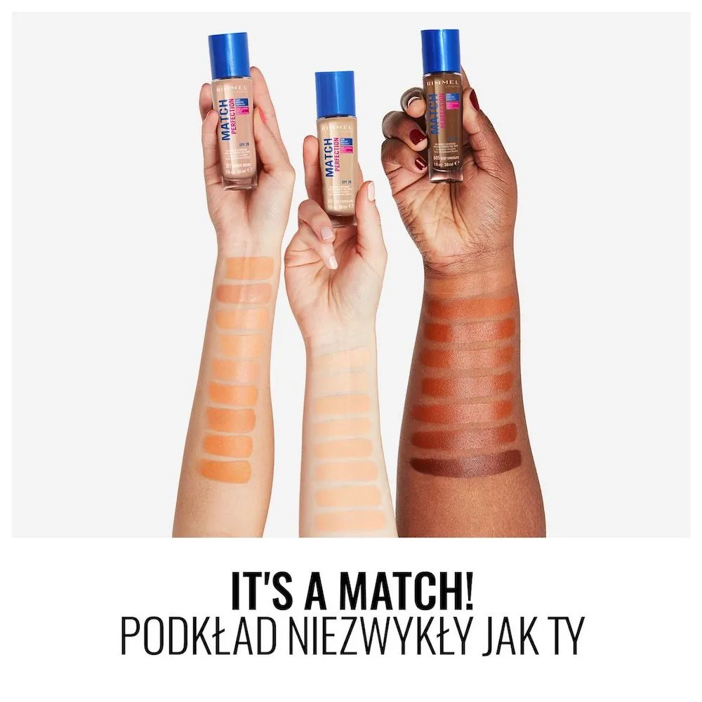 Match Perfection Foundation podkład dopasowujący się do cery 101 Classic Ivory SPF20 30ml