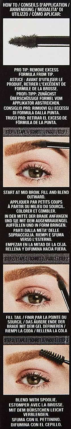 Maybelline Tattoo Brow Waterproof Gel 05 Chocolate Brown