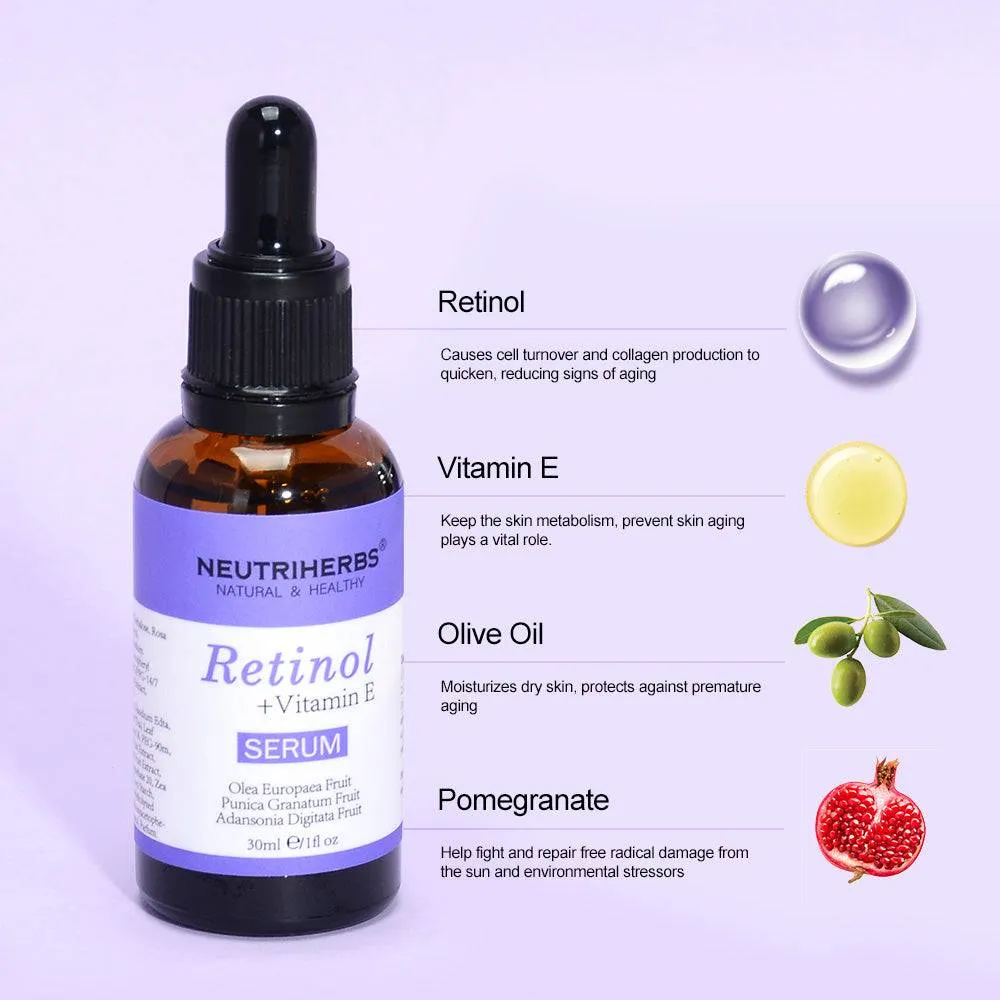 Neutriherbs® Retinol Cream And Serum Bundle For Acne & Aging & Oily Skin