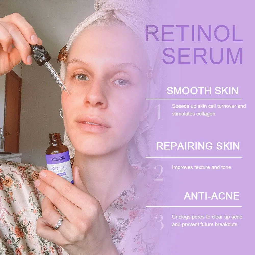 Neutriherbs® Retinol Cream And Serum Bundle For Acne & Aging & Oily Skin