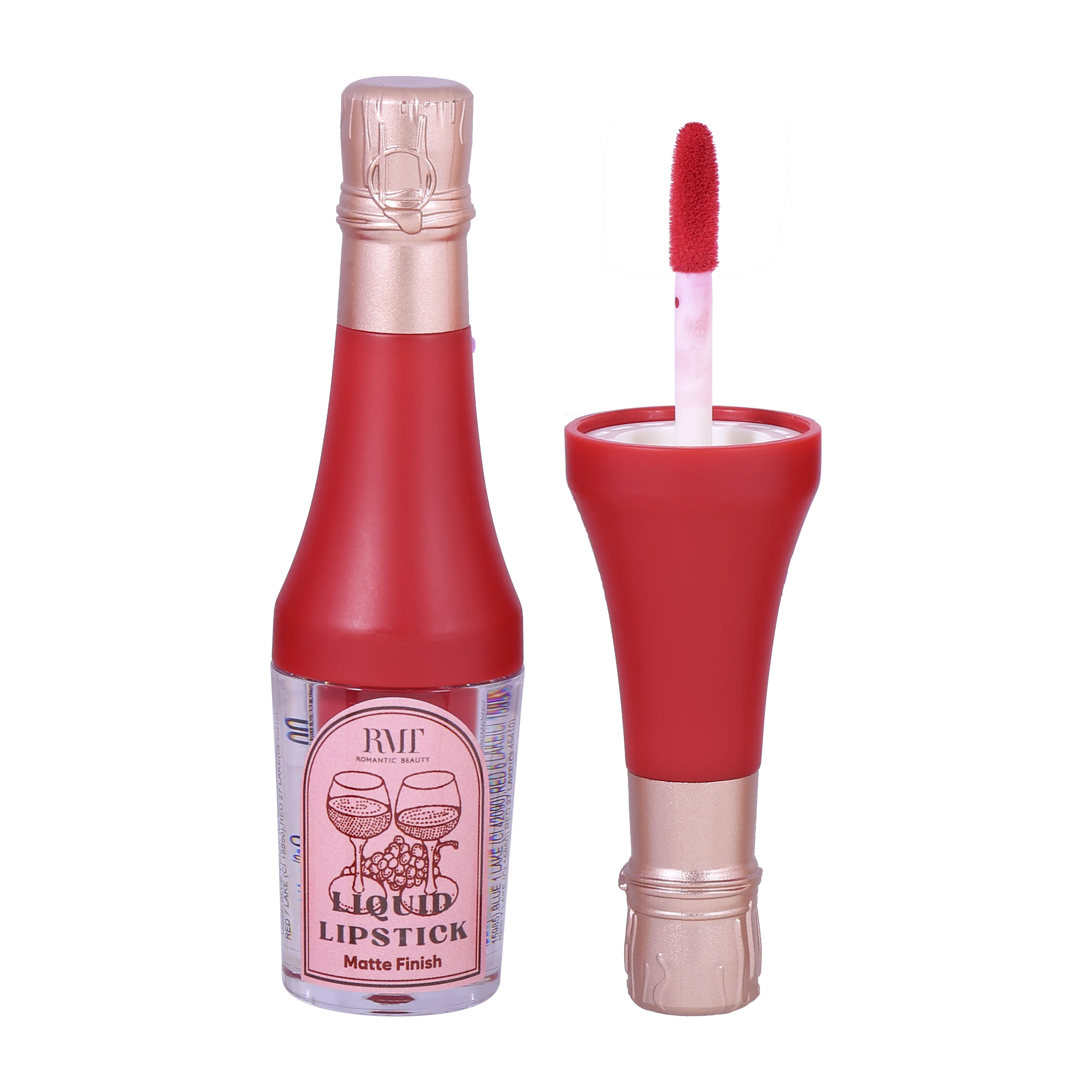 Pop a Bottle (Red) -  Matte Liquid Lipstick