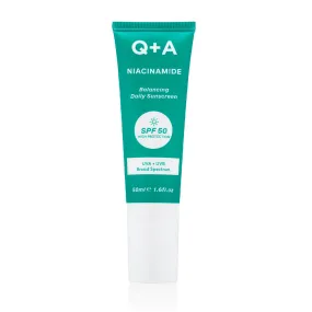 Q A Niacinamide SPF 50 Balancing Daily Sunscreen