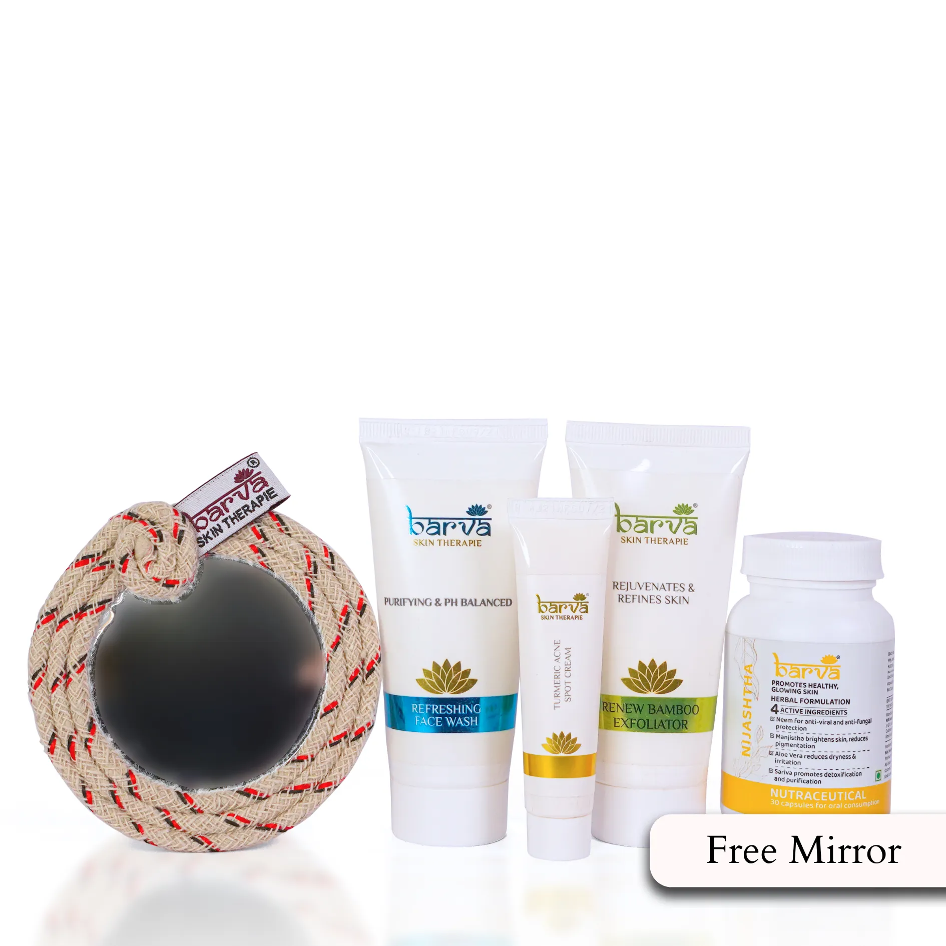 Radiant Glow Combo | set of 4 products | free handle mirror
