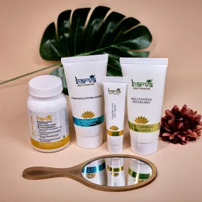 Radiant Glow Combo | set of 4 products | free handle mirror