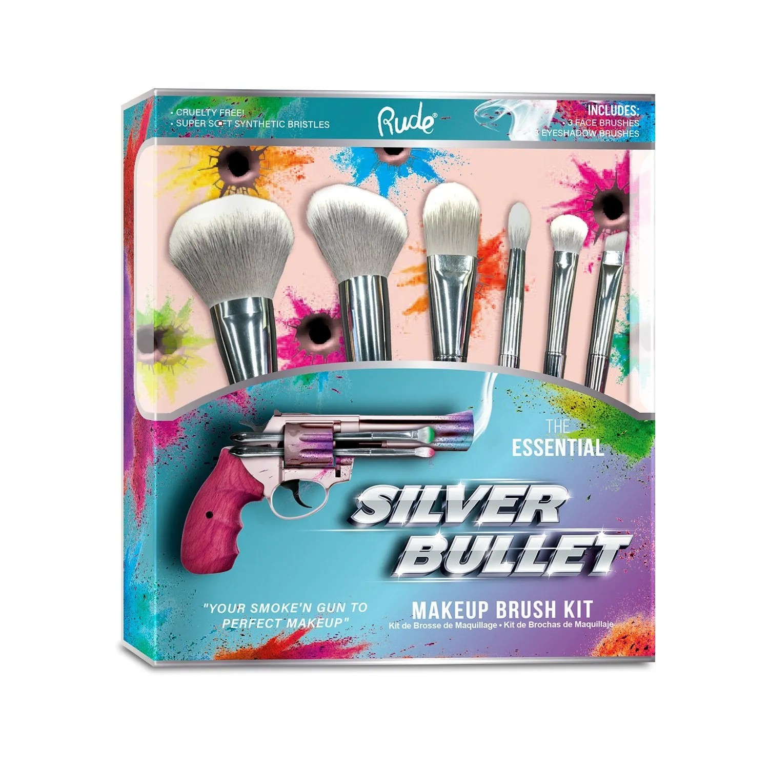 Silver Bullet Makeup Brush Kit