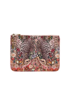 SMALL CANVAS CLUTCH ANARCHY AT ANNABELS