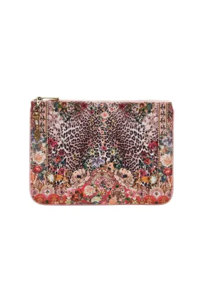 SMALL CANVAS CLUTCH ANARCHY AT ANNABELS