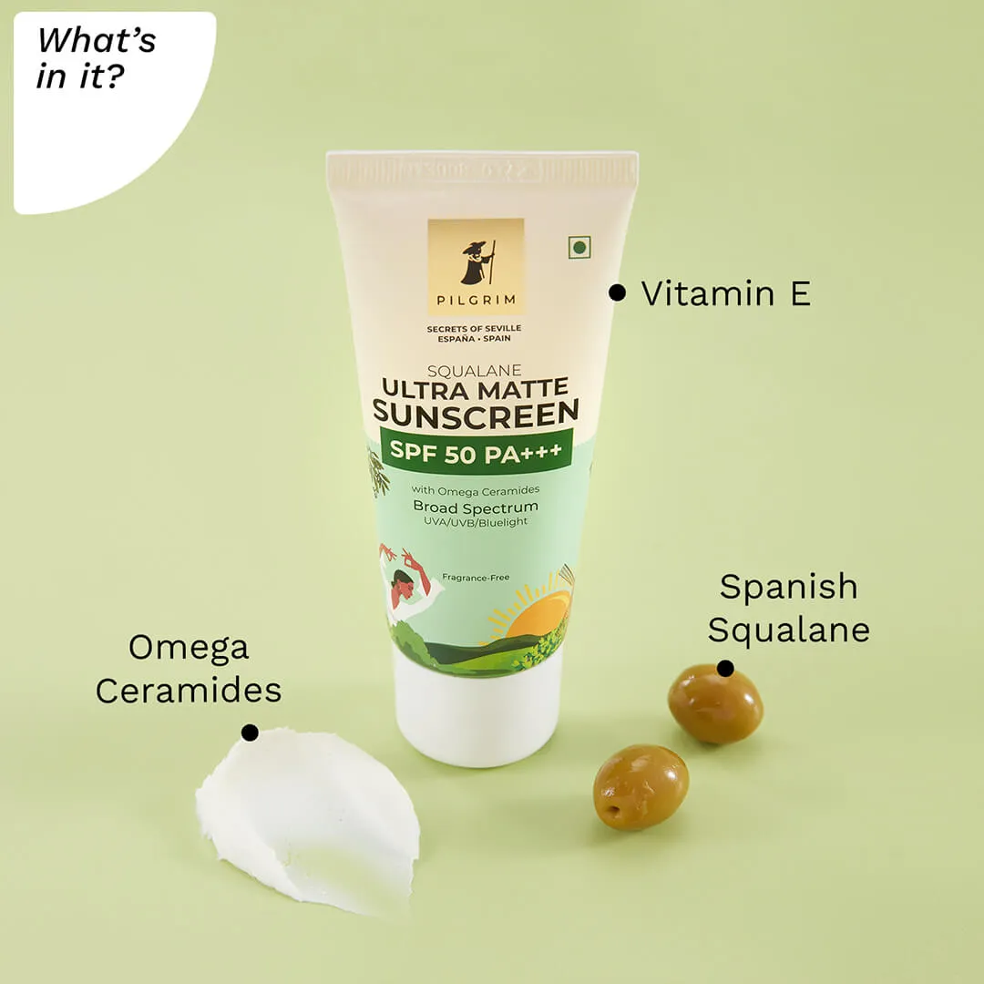Squalane Ultra Matte Sunscreen SPF 50 PA   