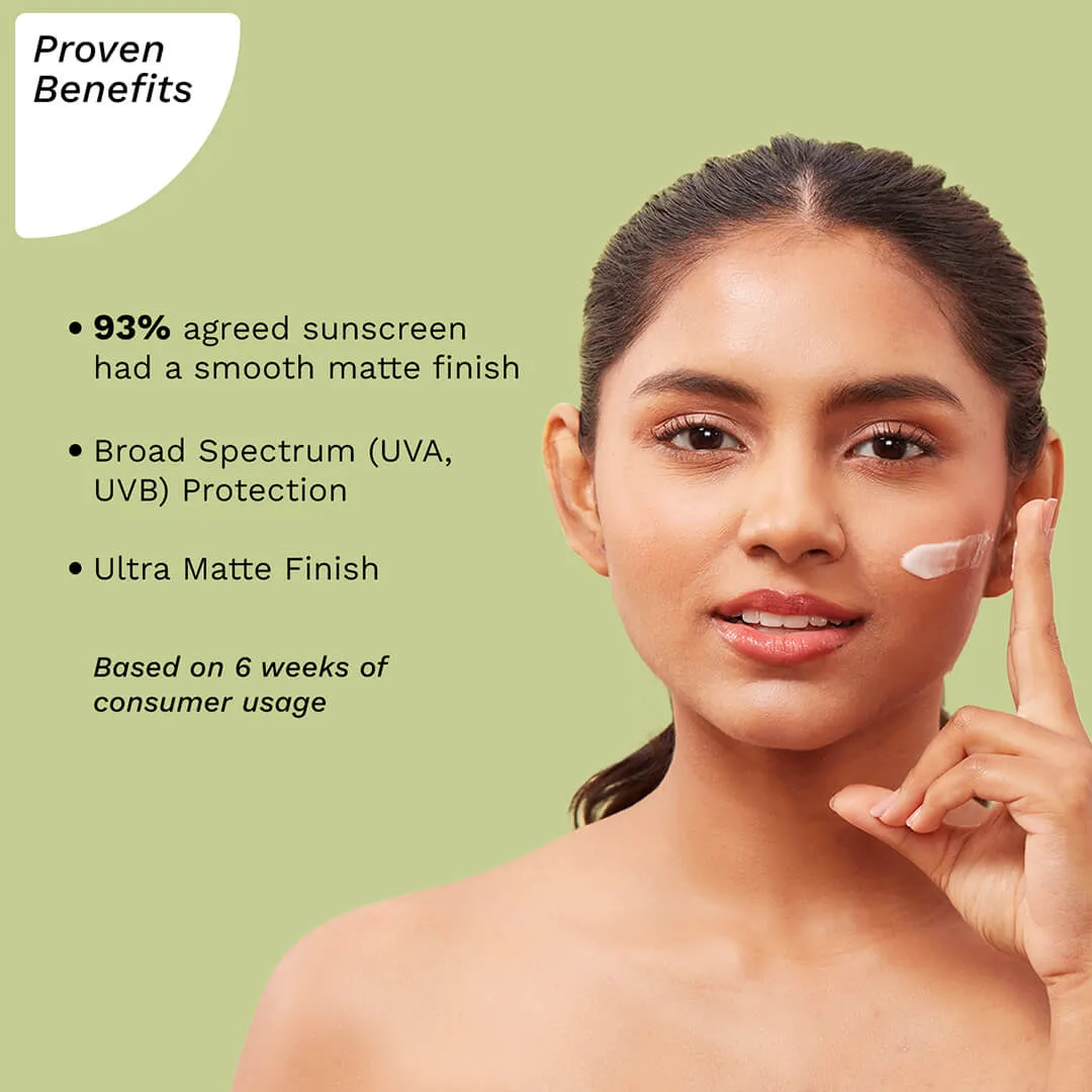 Squalane Ultra Matte Sunscreen SPF 50 PA   