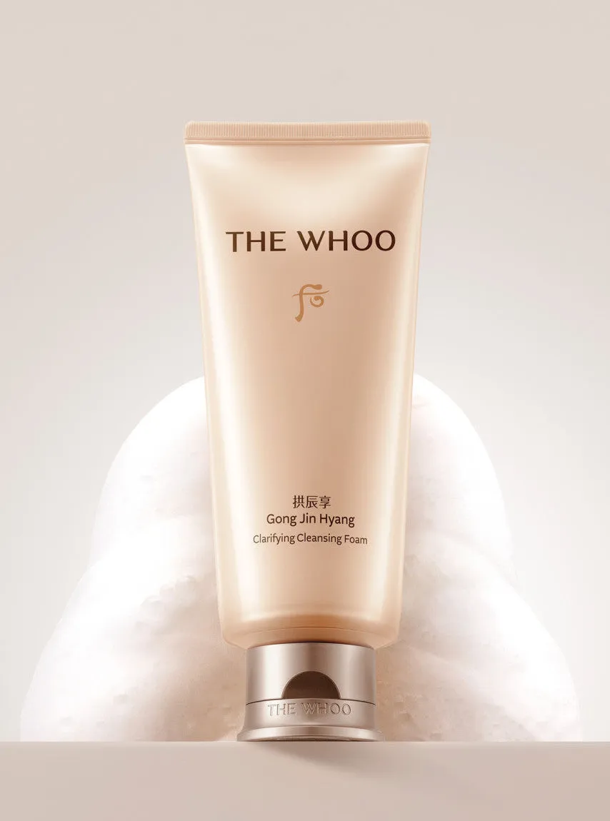 THE WHOO Gong Jin Hyang Clarifying Cleansing Foam 180ml